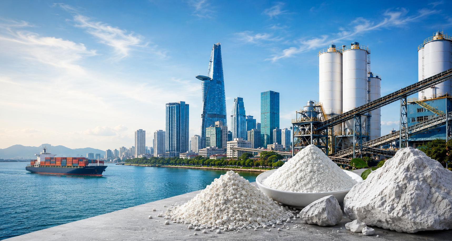 20 Microns industrial mineral solutions in Vietnam